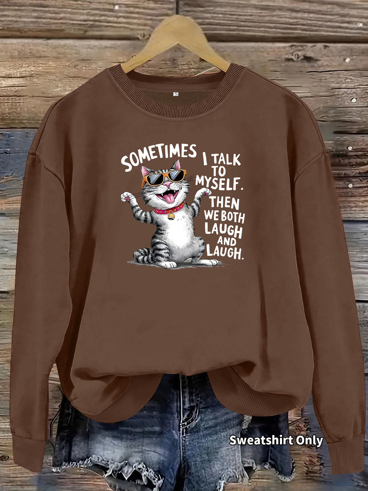 Long sleeved fleece hoodie