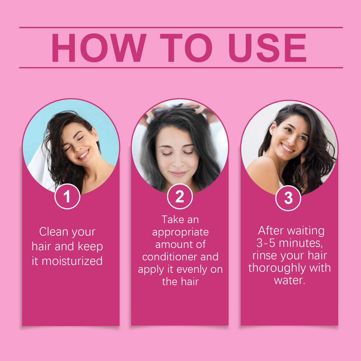 Viareline Glossy Nourishing Conditioner For Improving Dry Hair And Smoothing Smoothing Conditioner For Repairing And Smoothing
