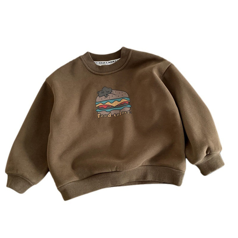 Baby tops girls' autumn and winter clothes children's clothes