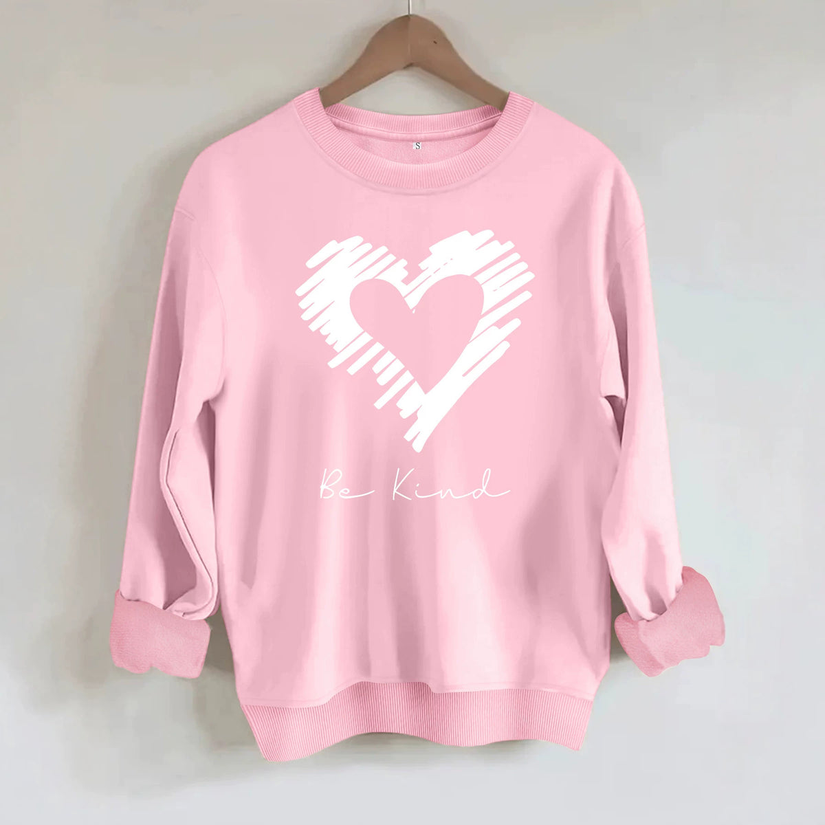 Long sleeved fleece hoodie