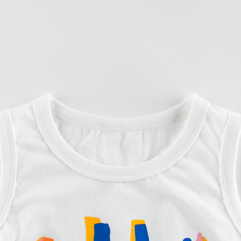 Children's Vest Baby Clothes Sleeveless