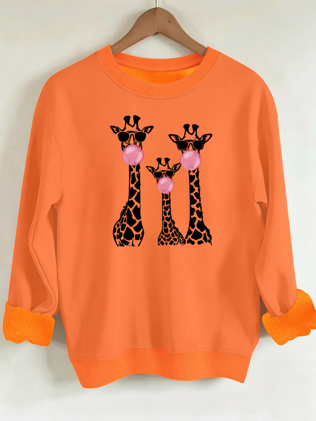 Long sleeved shirt with fleece hoodie