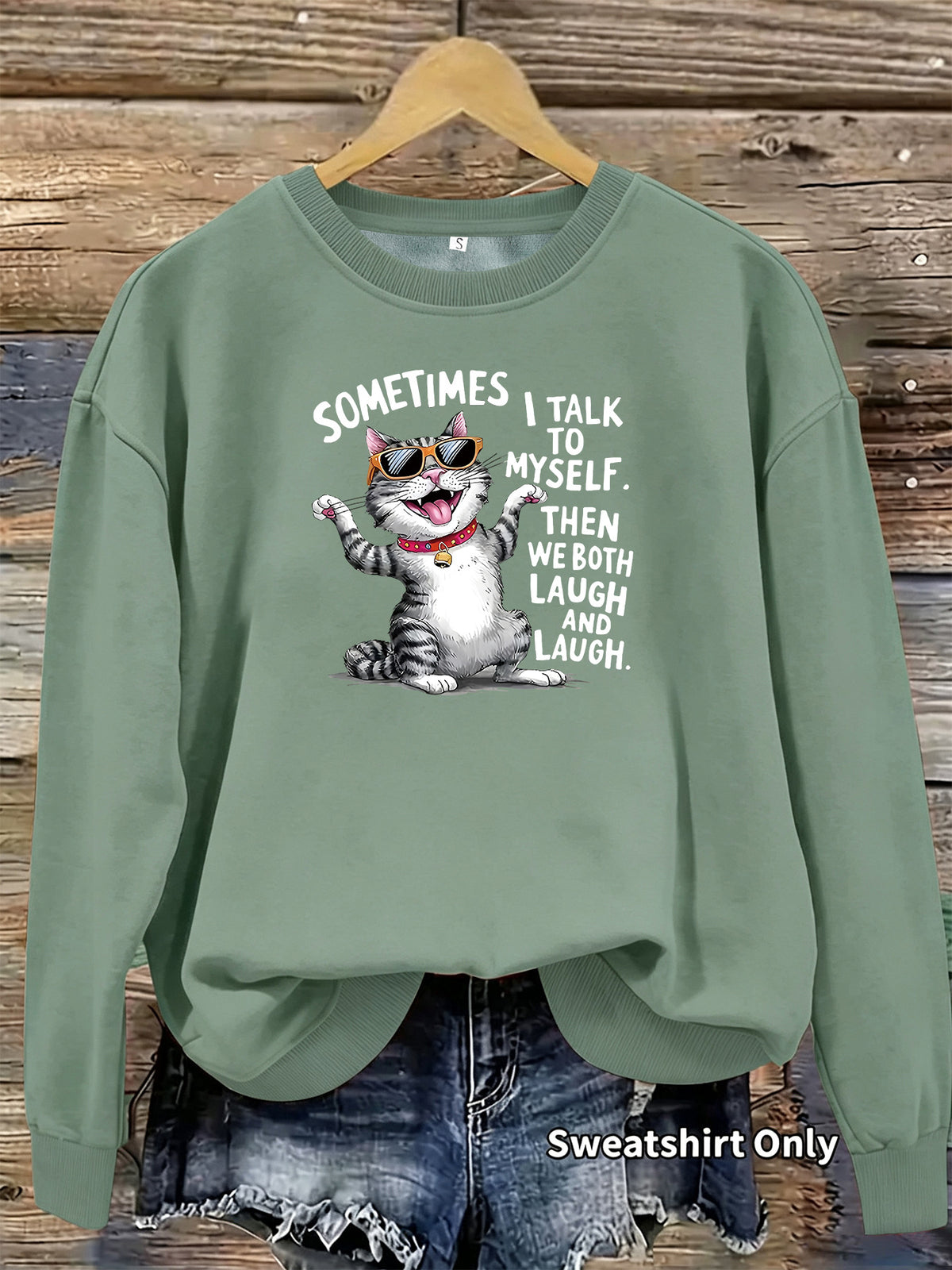 Long sleeved fleece hoodie