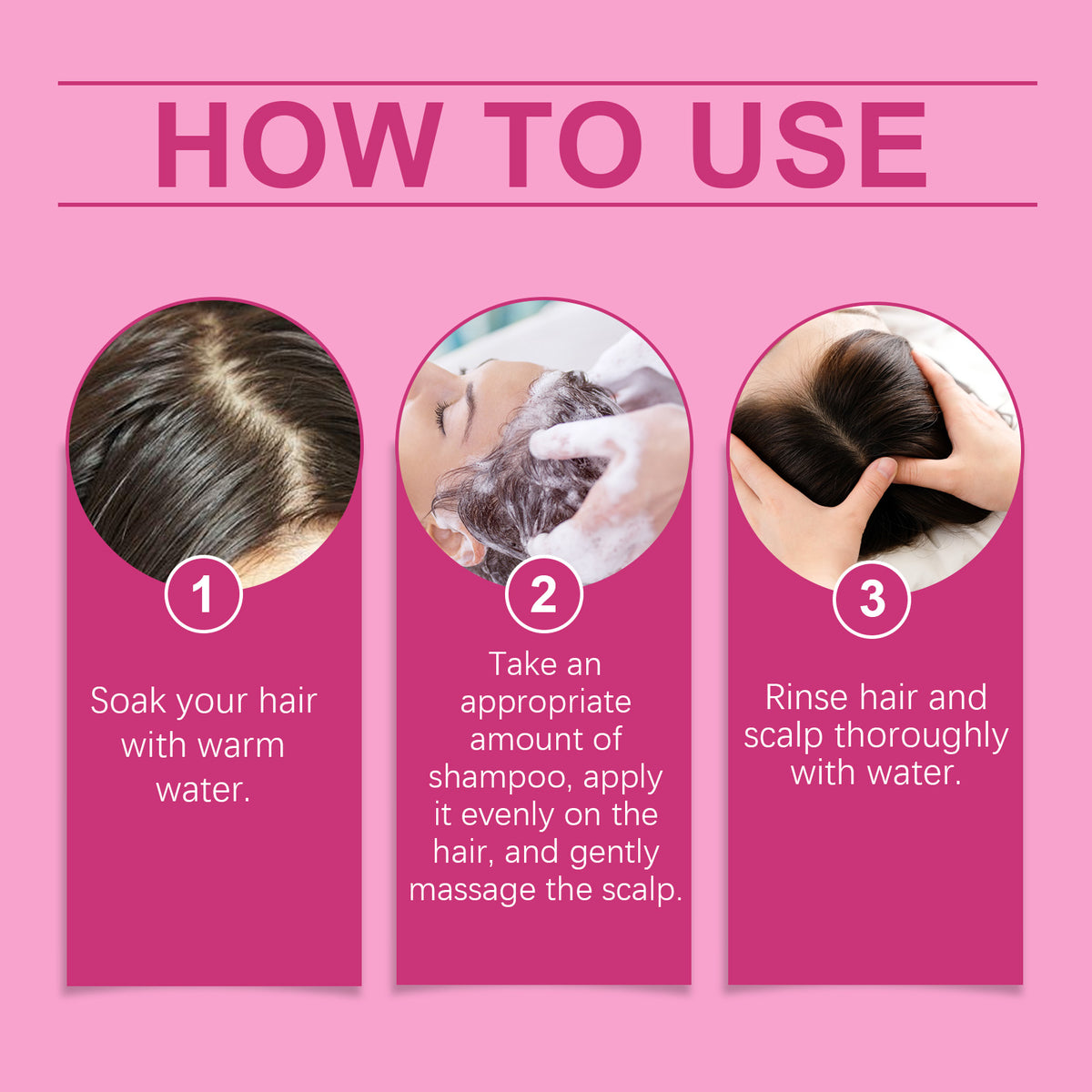 Viareline Glossy Nourishing Shampoo Hydrates Moisturizing Gently Cleans Anti-Dry Hair And Smooth Shampoo