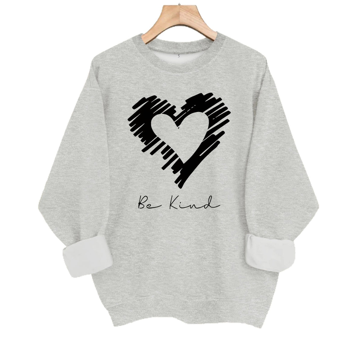 Long sleeved fleece hoodie