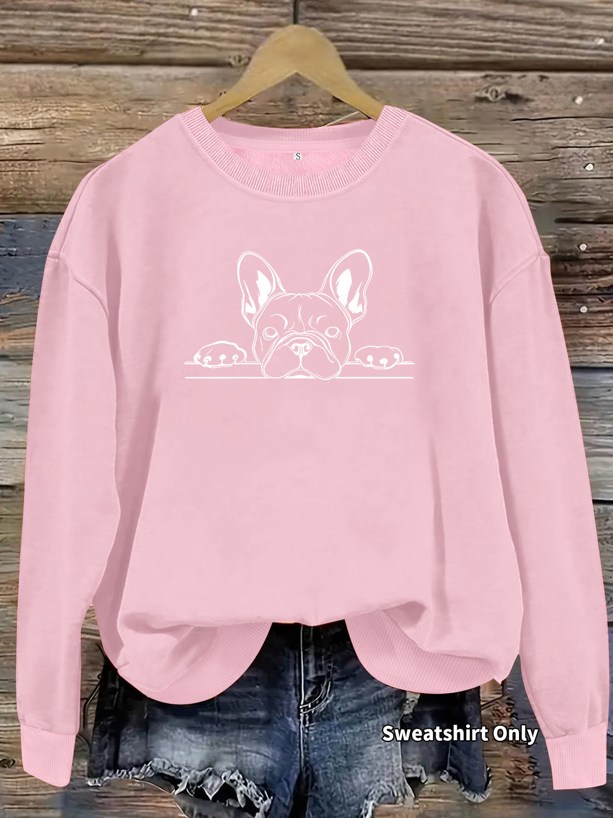 Bottom long sleeved fleece hoodie
