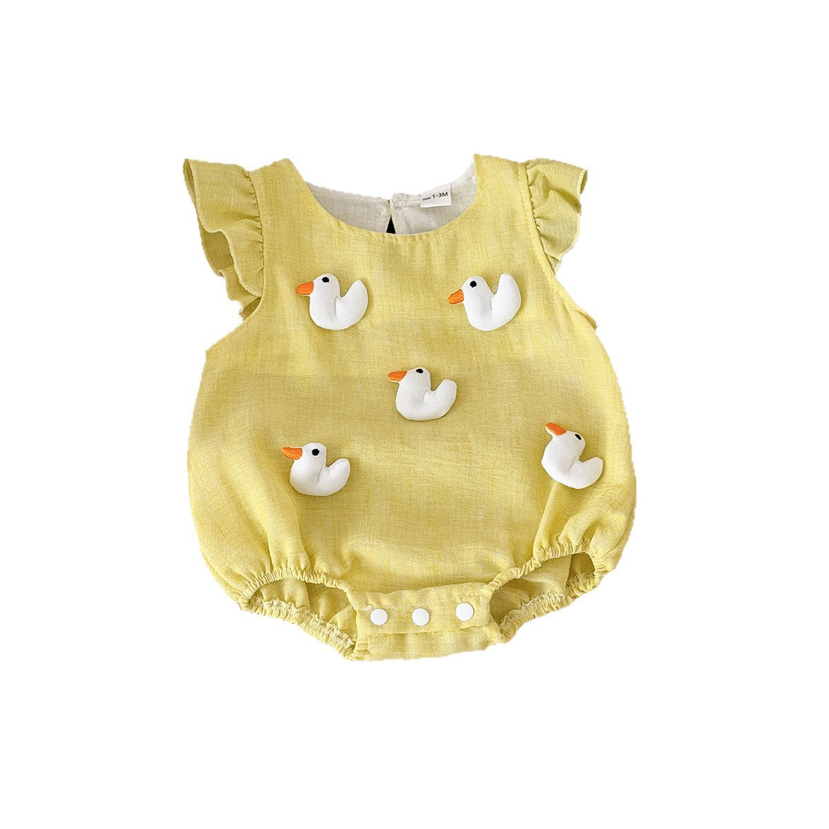 Summer clothes thin jumpsuit for baby girls crawling clothes