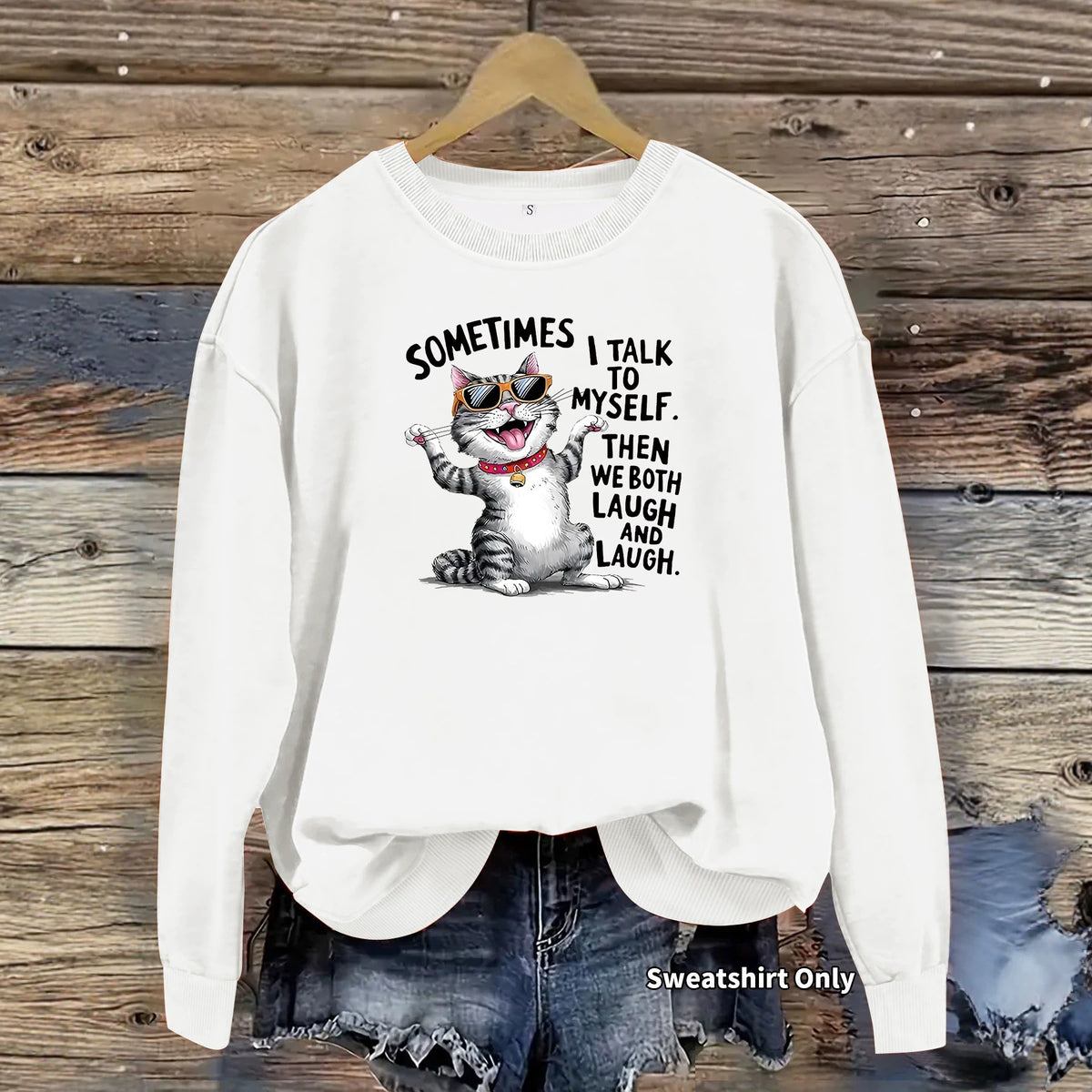 Long sleeved fleece hoodie