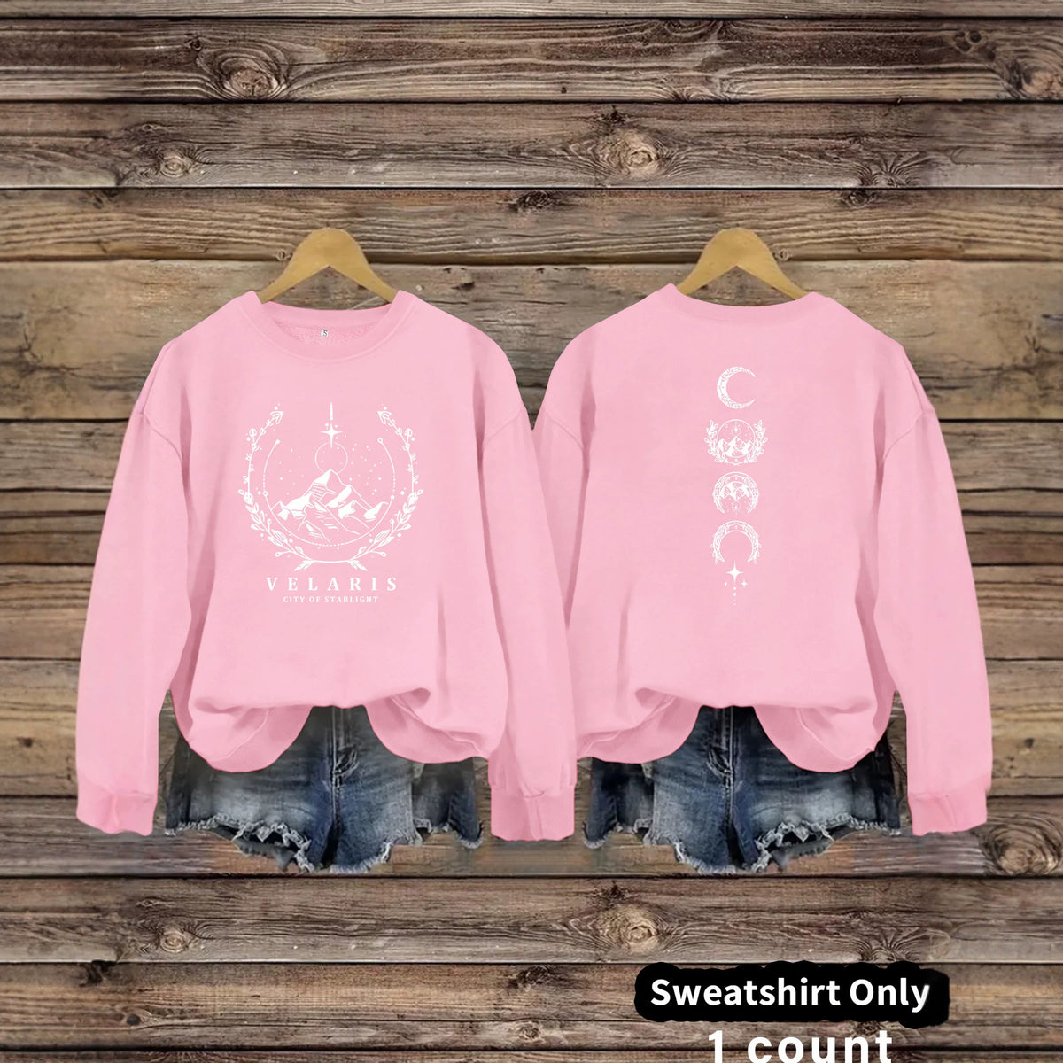 Bottom long sleeved fleece hoodie