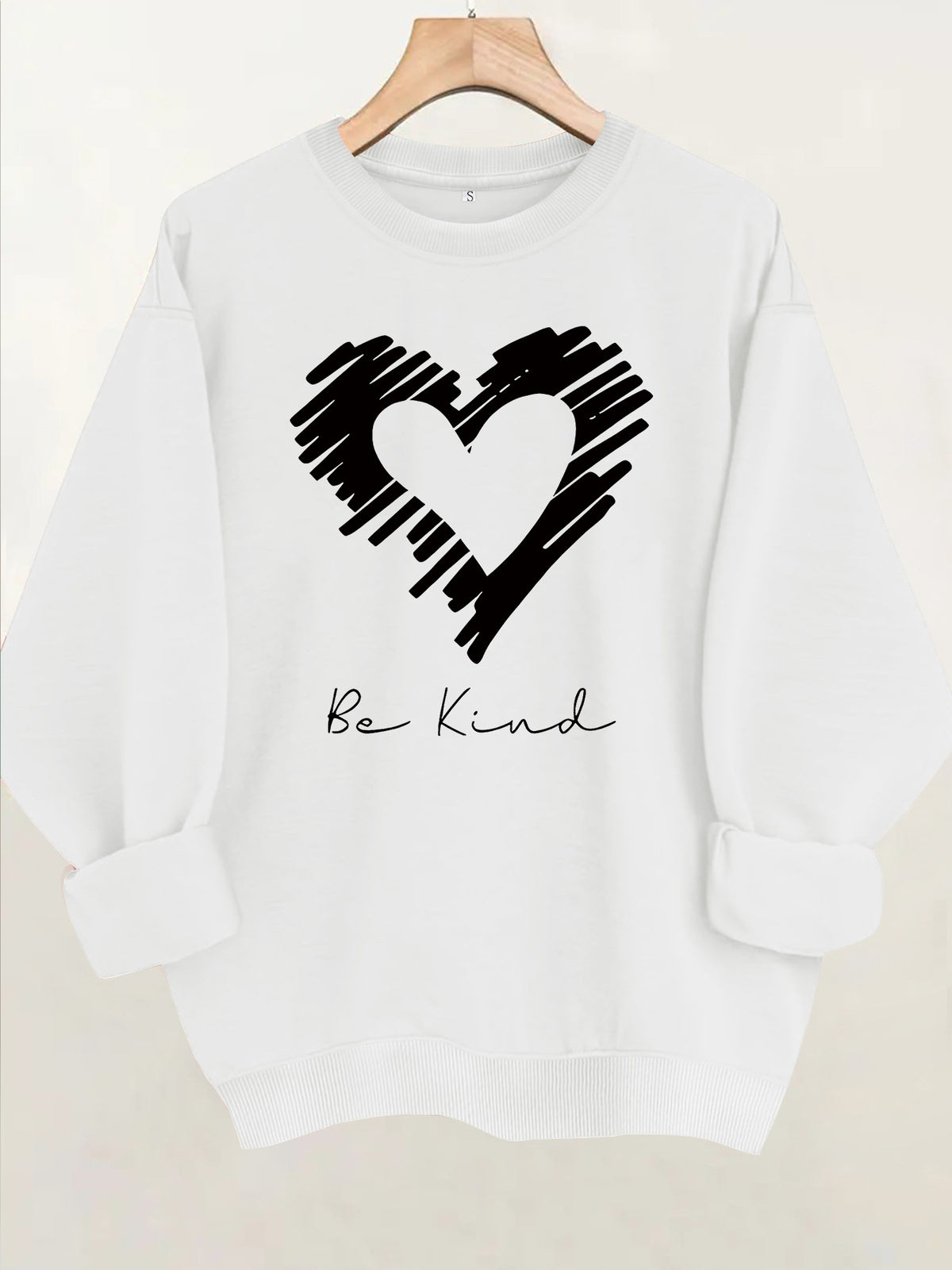 Long sleeved fleece hoodie