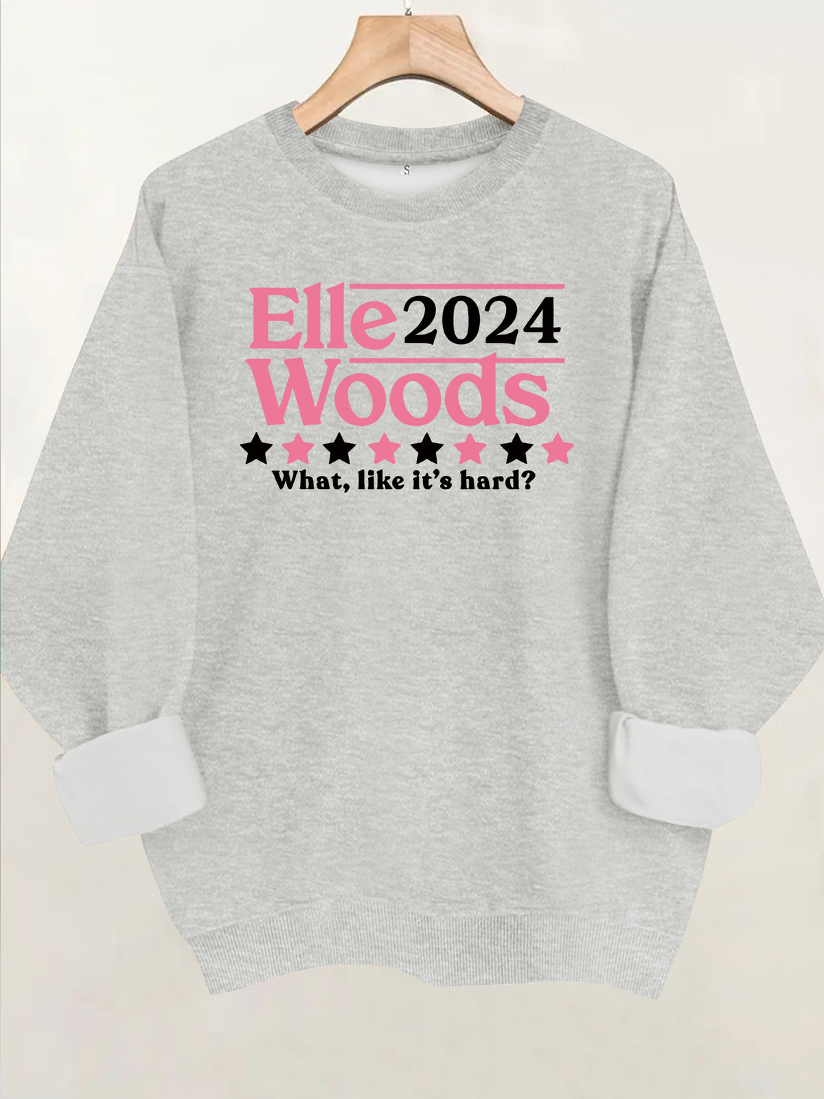 Long sleeved shirt with fleece hoodie