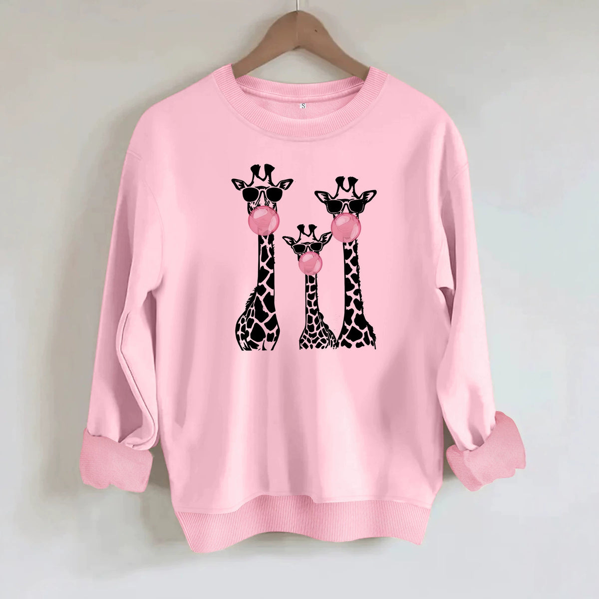 Long sleeved shirt with fleece hoodie