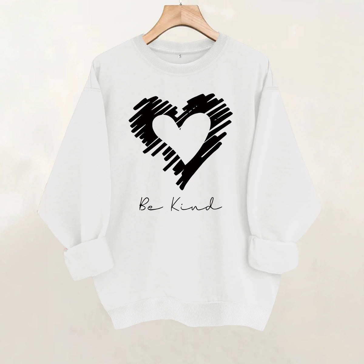 Long sleeved fleece hoodie