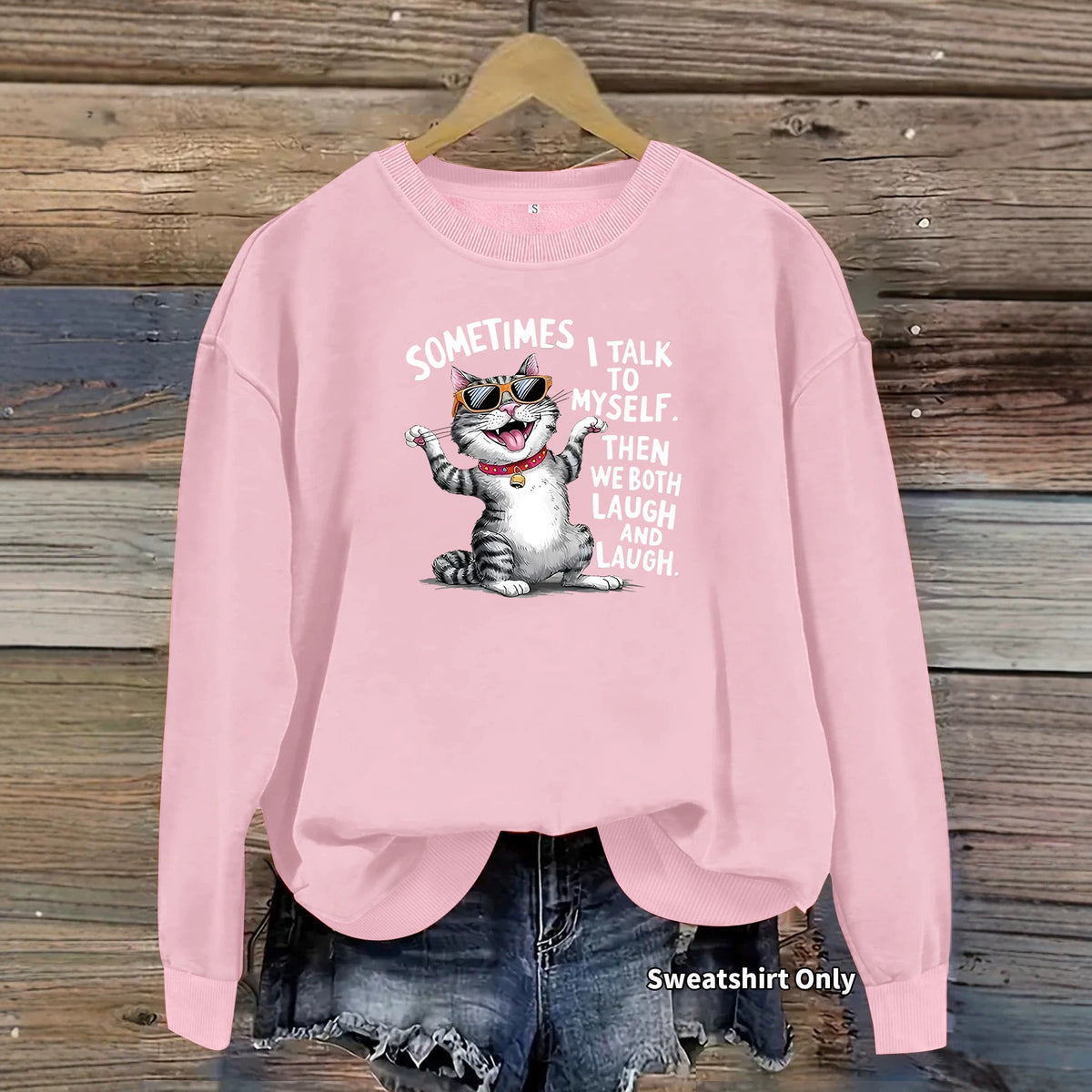 Long sleeved fleece hoodie