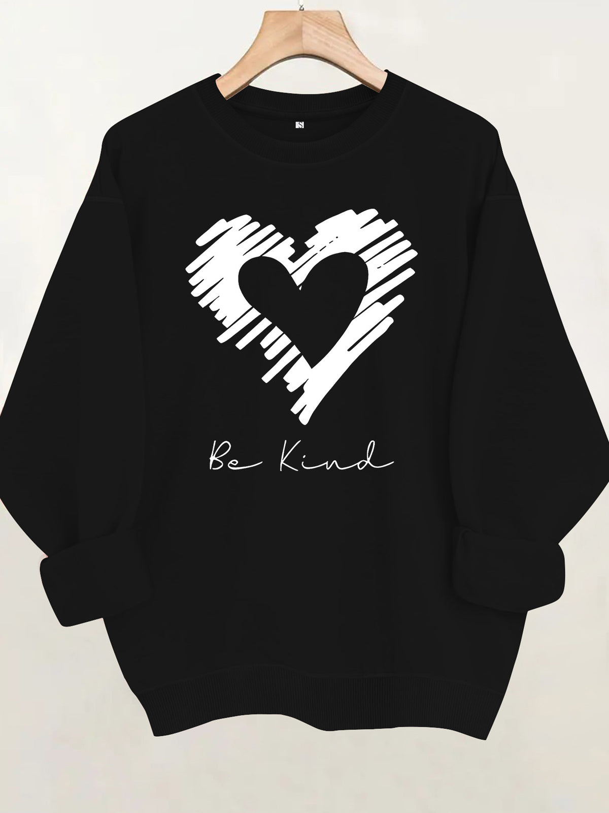 Long sleeved fleece hoodie