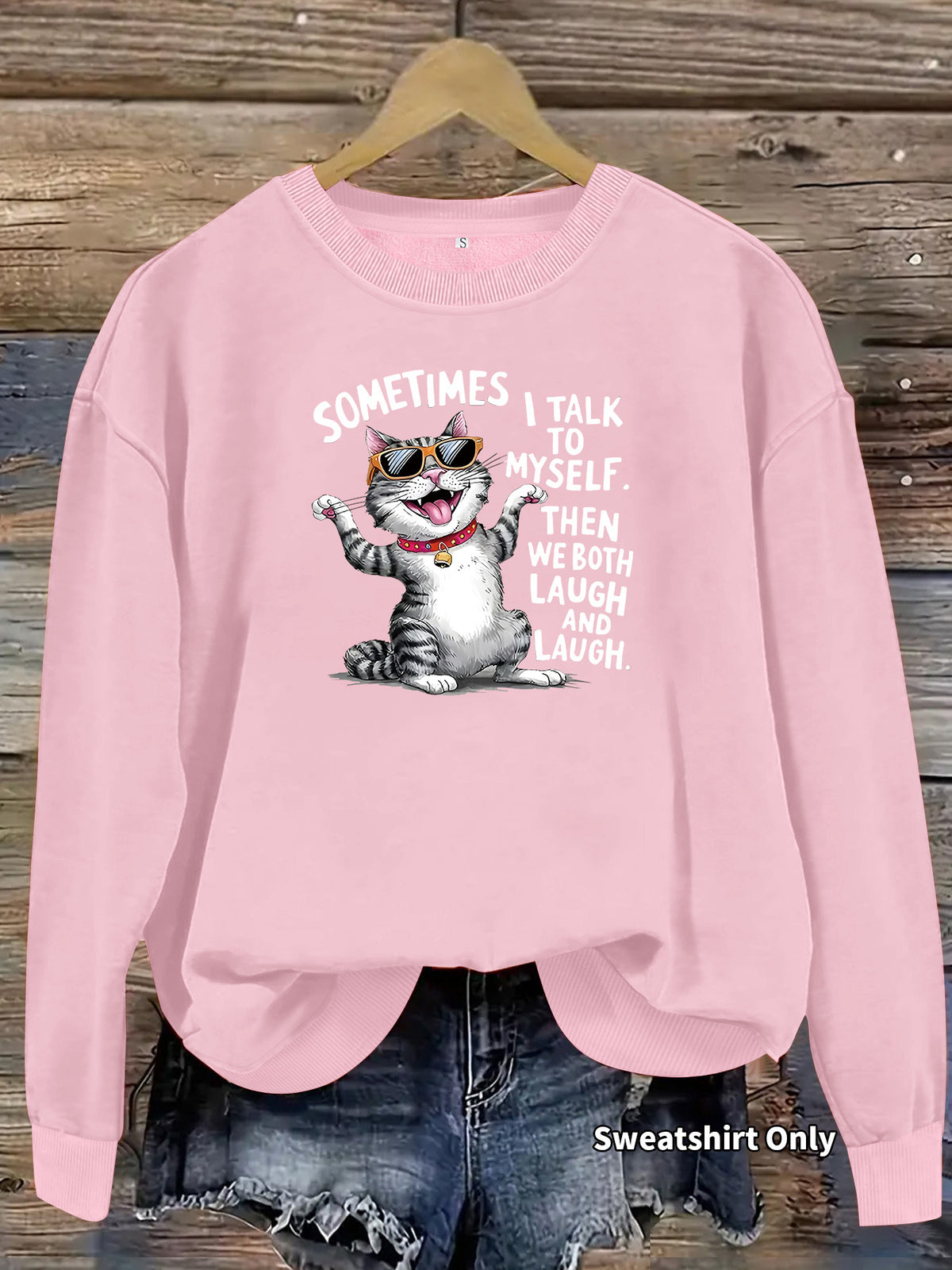 Long sleeved fleece hoodie