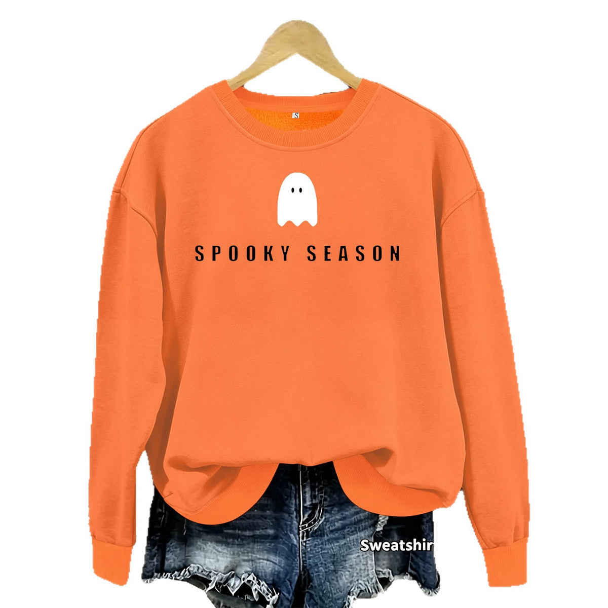 Long sleeved fleece hoodie