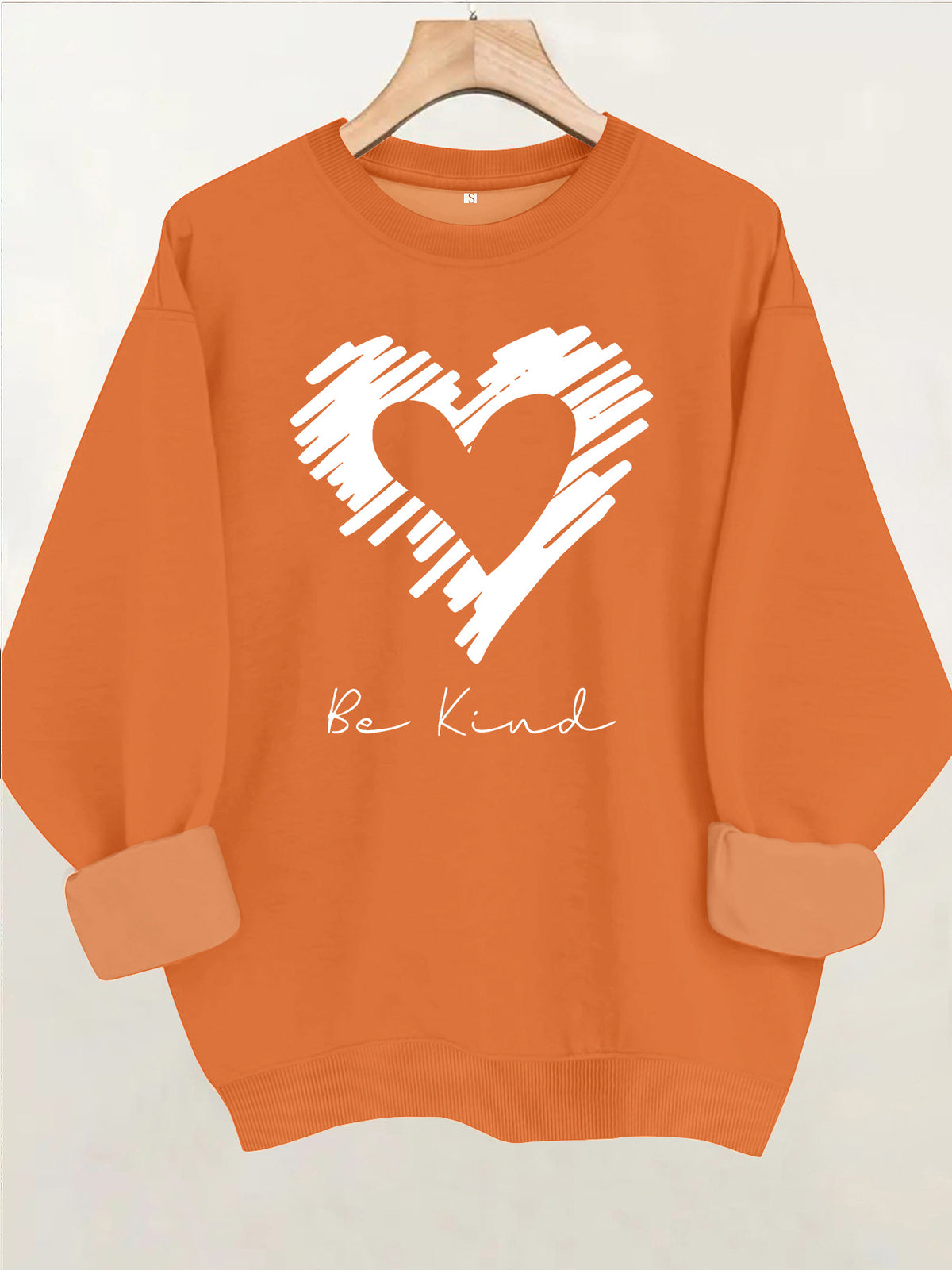 Long sleeved fleece hoodie