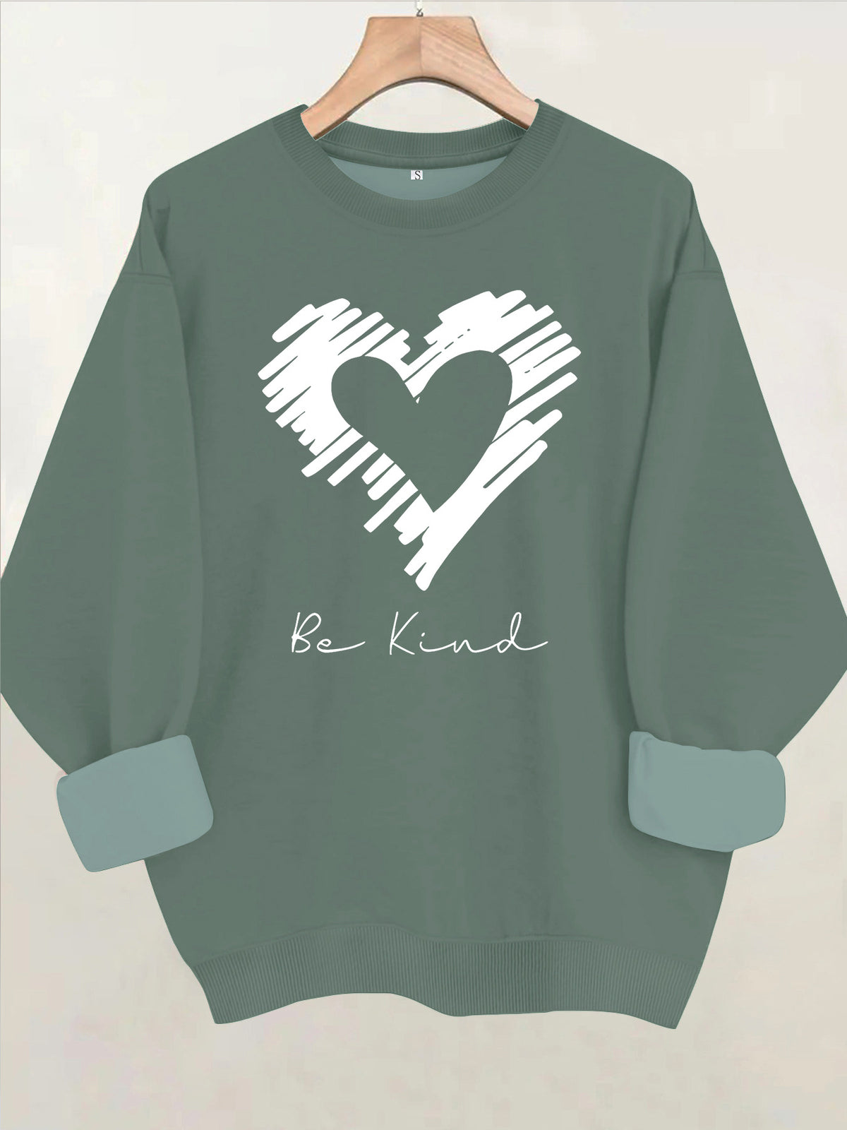 Long sleeved fleece hoodie