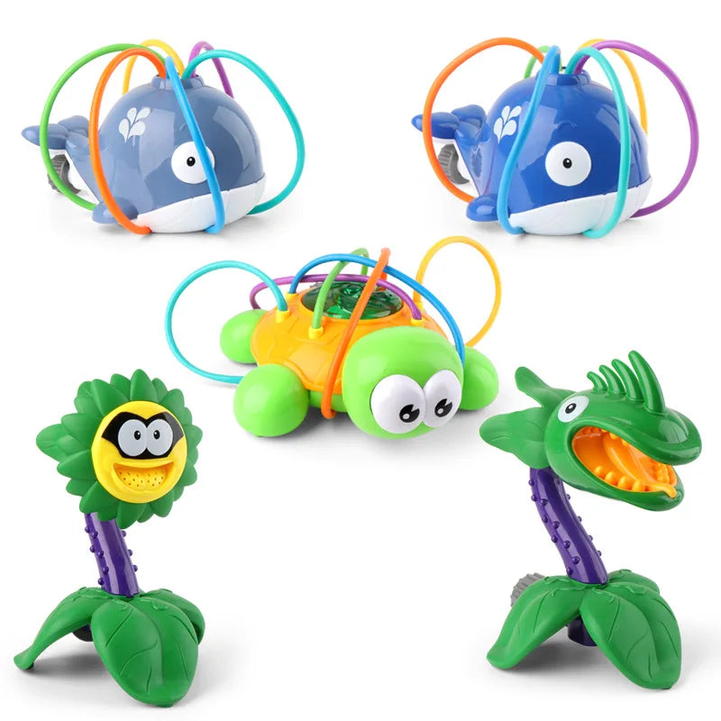 Cool Fun Bath Toys Ball Water Squirting SprinklerSummer  Baby Bath Shower Kids Toys